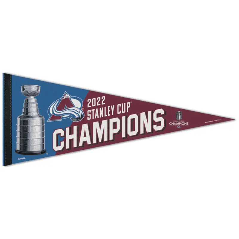 Colorado Avalanche 2022 NHL Stanley Cup Champions Premium Felt Pennant - Wincraft Inc.