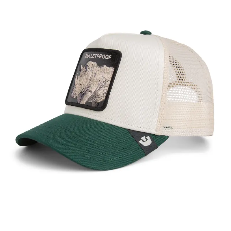 Goorin Bros - Bulletproof - Trucker Cap - Chalk/Guard - Creme Dark