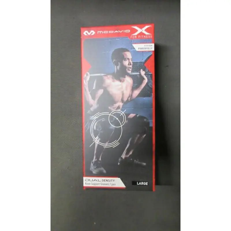 New McDavid Large Dual Density Knee Supports PAIR