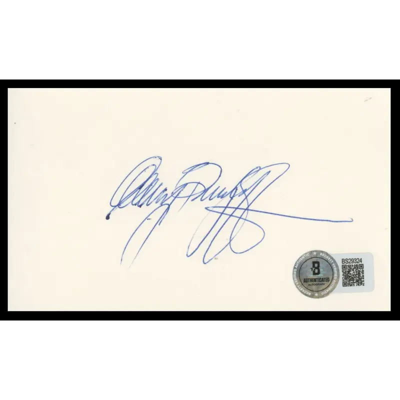 Gary Burghoff M.A.S.H Authentic Signed 3x5 Index Card Autographed BAS #BS29324