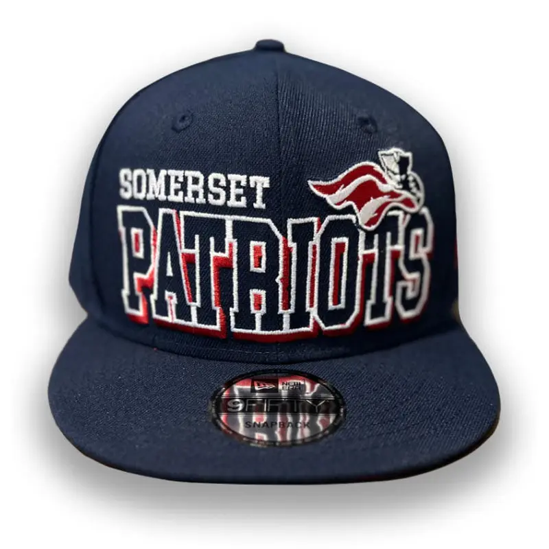 Somerset Patriots New Era Navy 9FIFTY Adjustable Game Day Cap