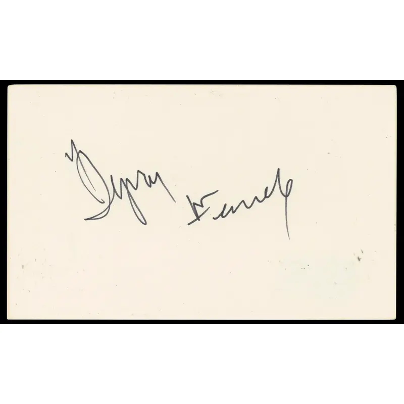Tyra Ferrell Boyz N The Hood Authentic Signed 3x5 Index Card BAS #BP50591