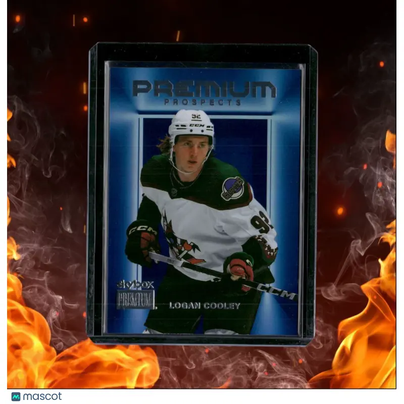 2023-24 SkyBox Metal Universe Logan Cooley Premium Prospects Rookie #PP-2