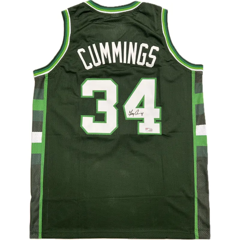 Terry Cummings Signed Jersey Tristar Authenticated Milwaukee Bucks Autographed