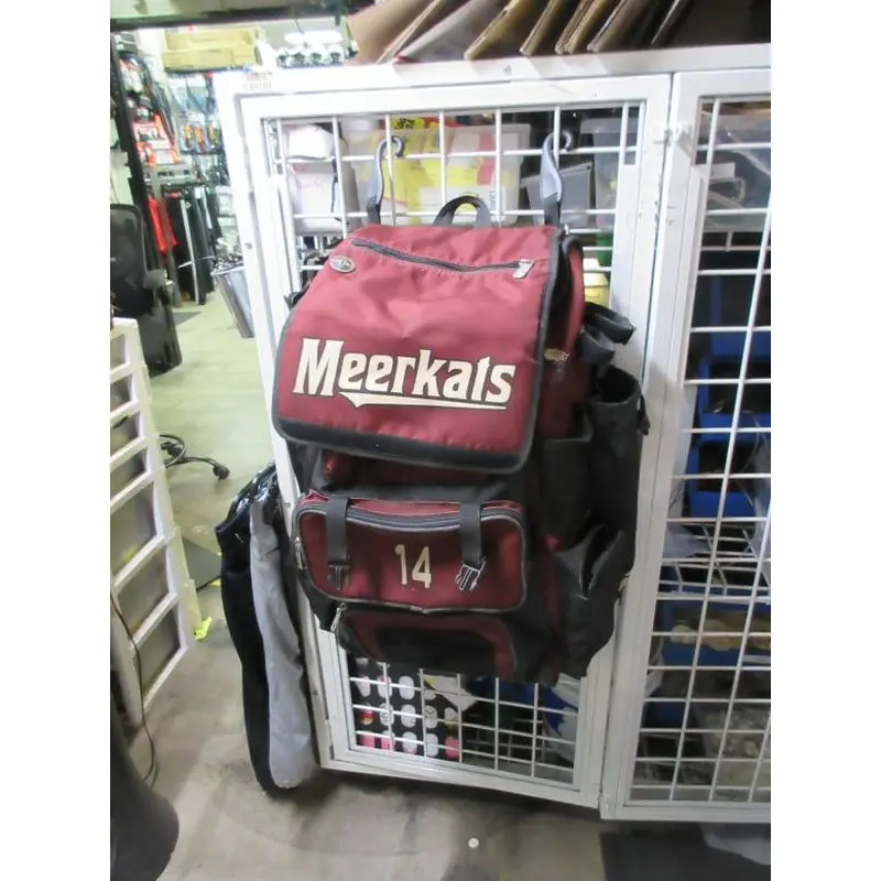 Used Boombah Superpack Bat Bag - small wear on bottom