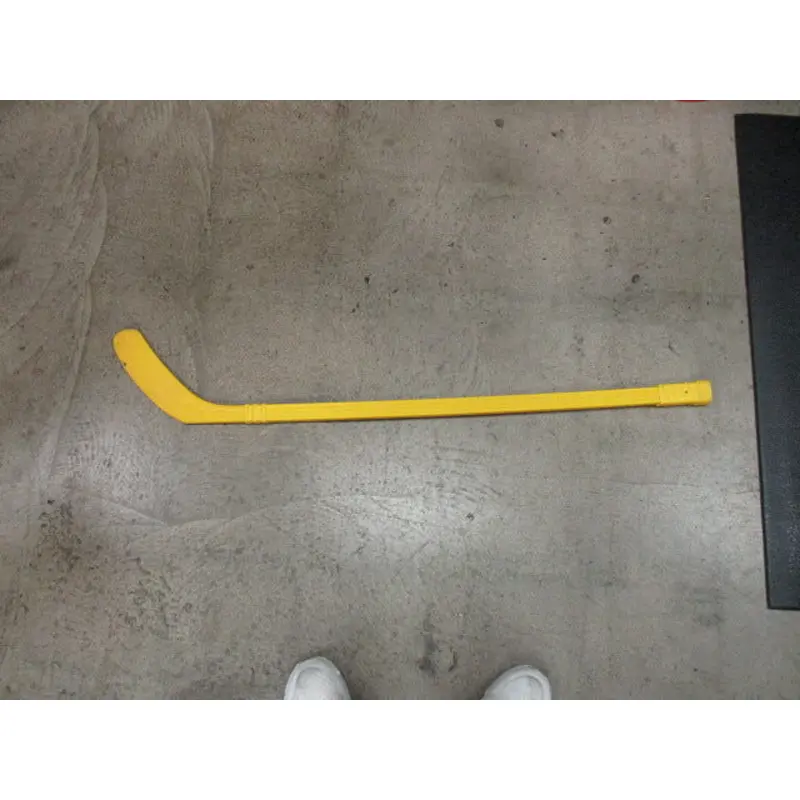 Used Yellow Junior Street Hockey Stick