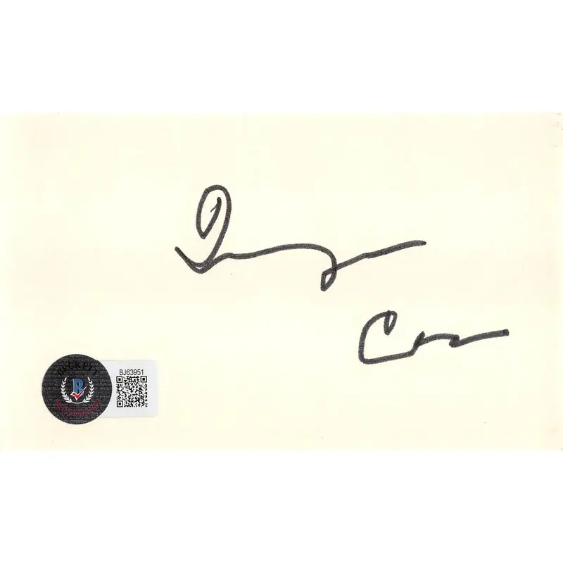 Imogene Coca Your Show of Shows Authentic Signed 3x5 Index Card BAS #BJ63951