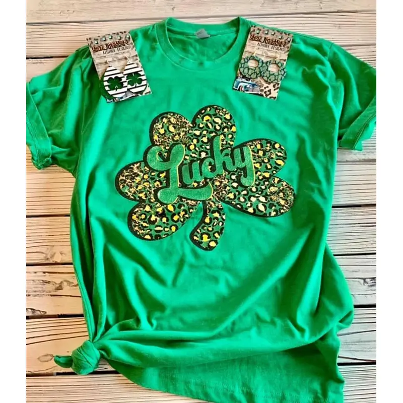Lucky Leopard Shamrock