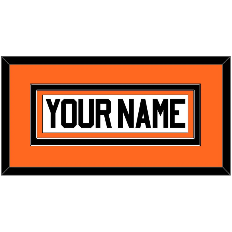 Philadelphia Nameplate - Road White (2007-2010) - Double Mat 2