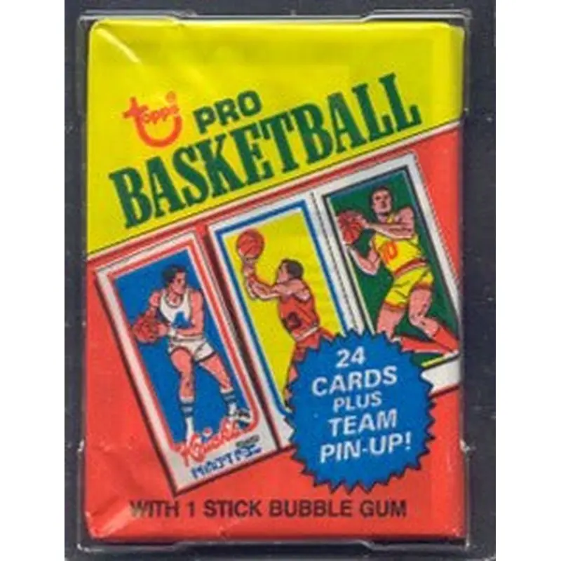 1980/81 Topps Basketball Unopened Wax Pack