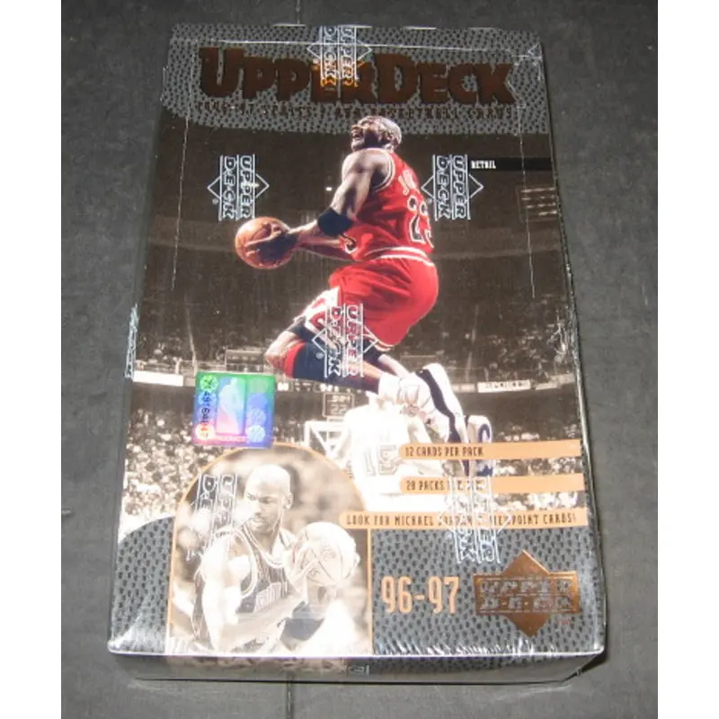 1996/97 Upper Deck Basketball Series 2 Box (Retail) (28/12)