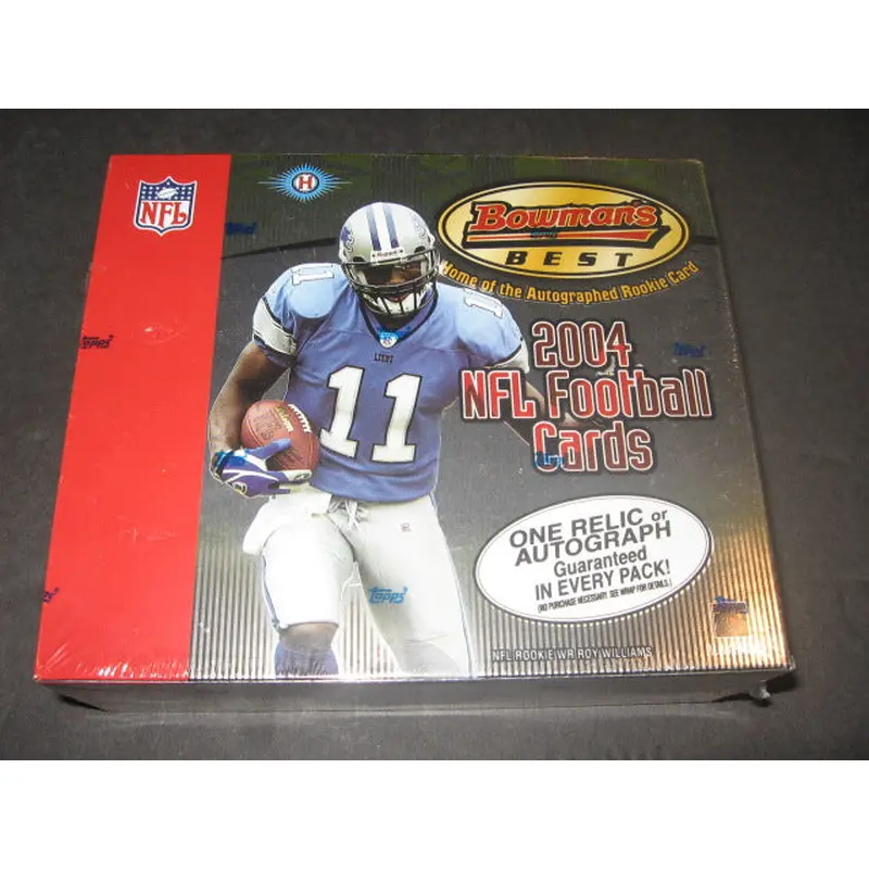 2004 Bowman's Best Football Box (Hobby)