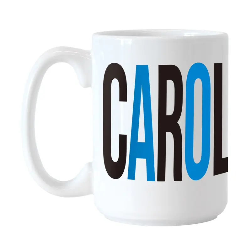 Carolina Panthers Overtime 15 oz Sublimated Mug