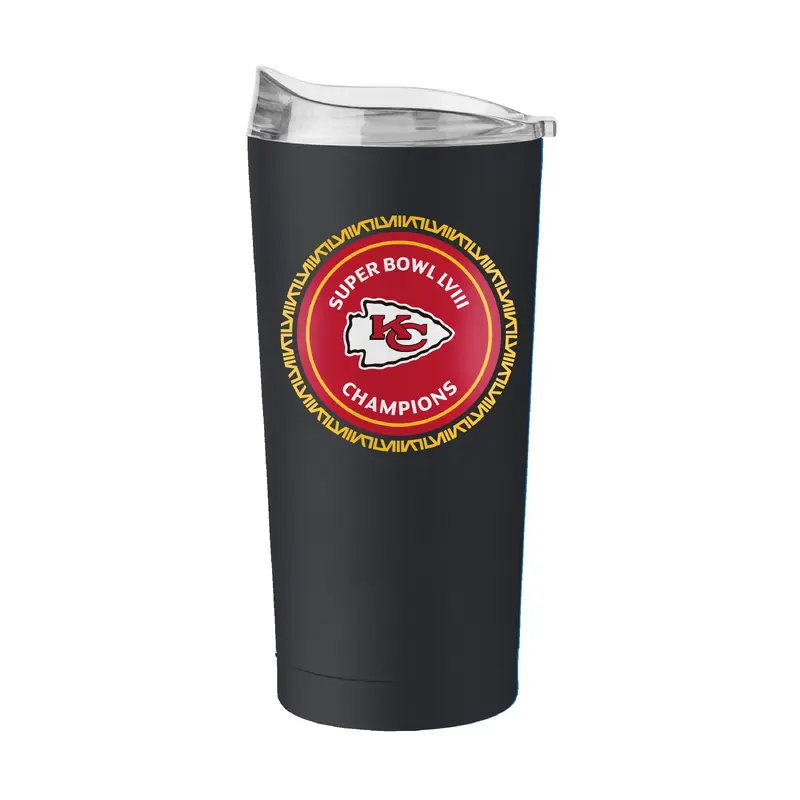 Kansas City SB 58 Champions Black 20oz Powder Coat Tumbler