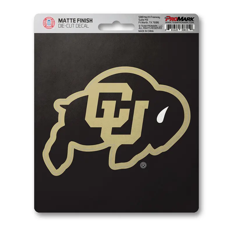 University of Colorado Matte Decal