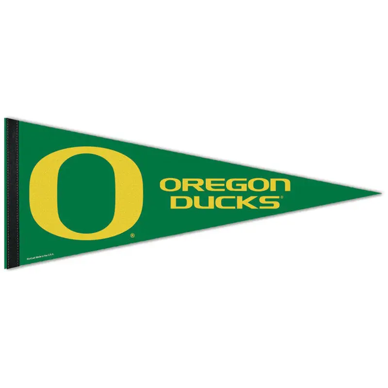 Oregon Ducks Official NCAA Team Logo Premium Felt Collector's Pennant - Wincraft Inc.