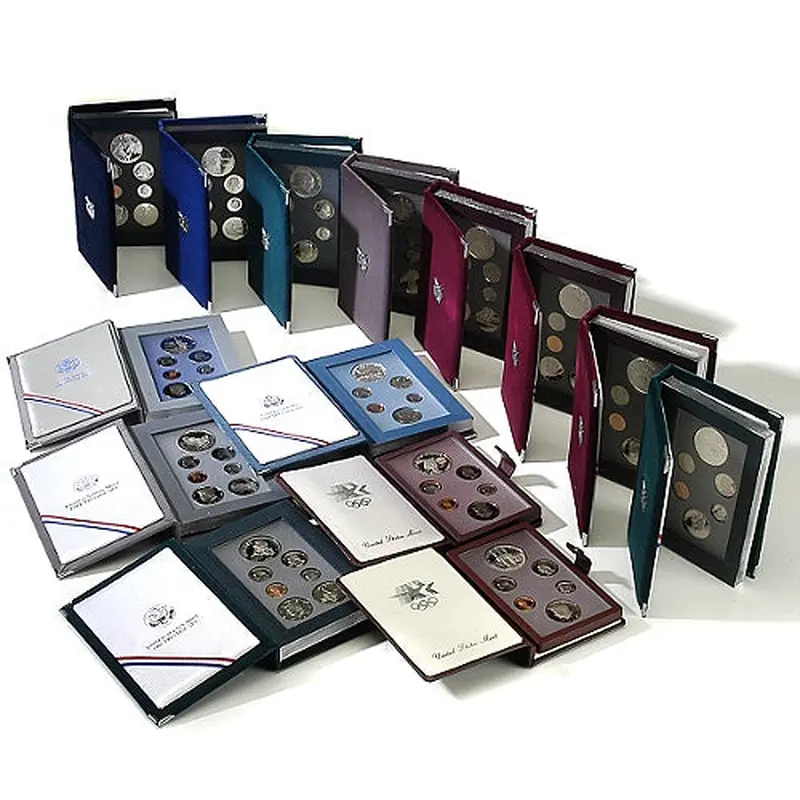 1986 US prestige proof set - 6 coin