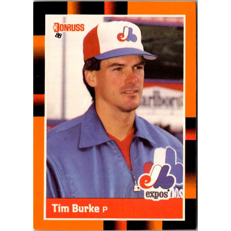 1988 Donruss Baseball's Best Tim Burke #34
