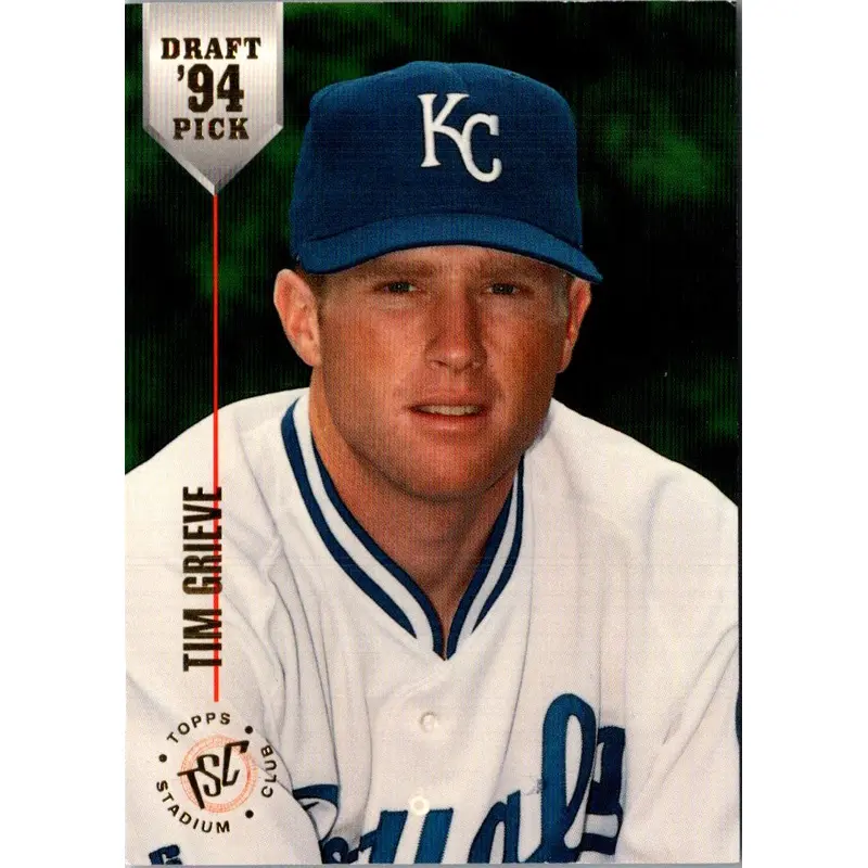 1994 Stadium Club Draft Picks Tim Grieve #90