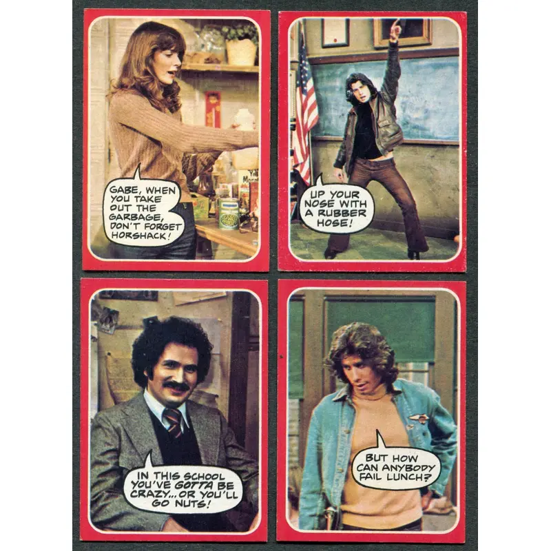 1976 Topps Welcome Back Kotter Complete Set (53) EX EX/MT