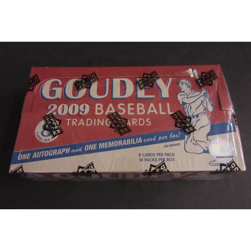 2009 Upper Deck Goudey Baseball Box (Hobby)