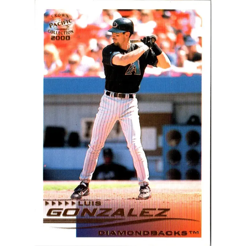 2000 Pacific Crown Collection Luis Gonzalez #15