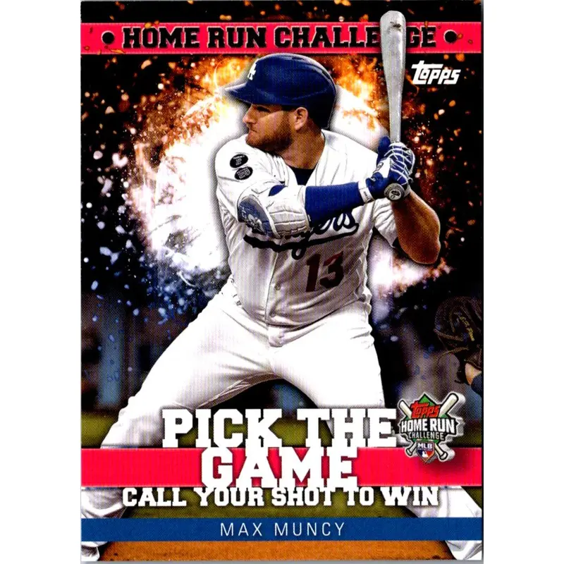 2022 Topps Home Run Challenge Code Cards Max Muncy #HRC-25