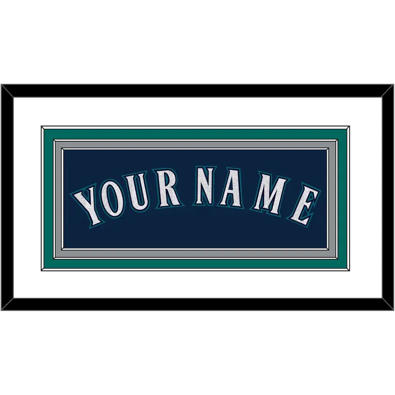 Seattle Name - Alternate Road Navy - Triple Mat 1