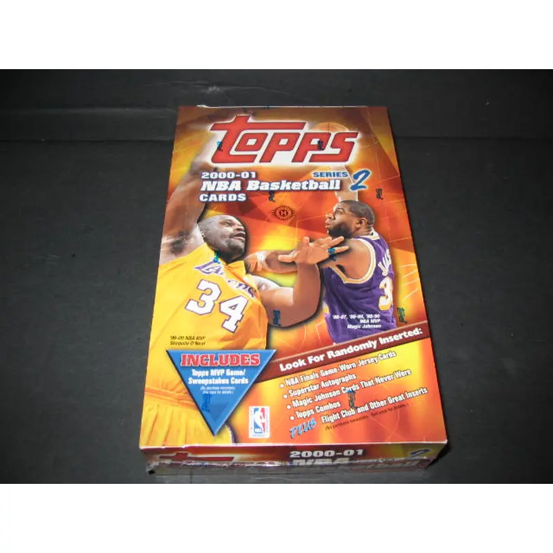 2000/01 Topps Basketball Series 2 Box (Hobby)