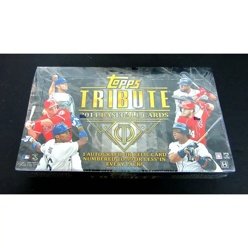 2014 Topps Tribute Baseball Box (Hobby) (6/3)