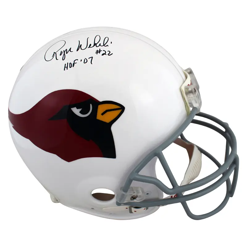 Cardinals Roger Wehrli "HOF 07" Signed Full Size Proline Helmet PSA/DNA #N91933