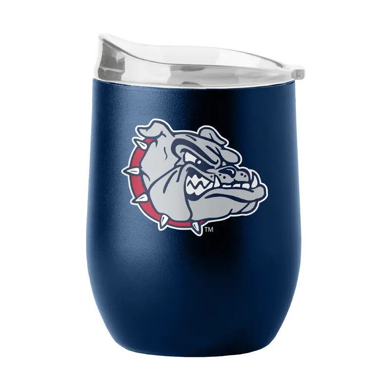 Gonzaga 16oz Flipside Powder Coat Curved Bev