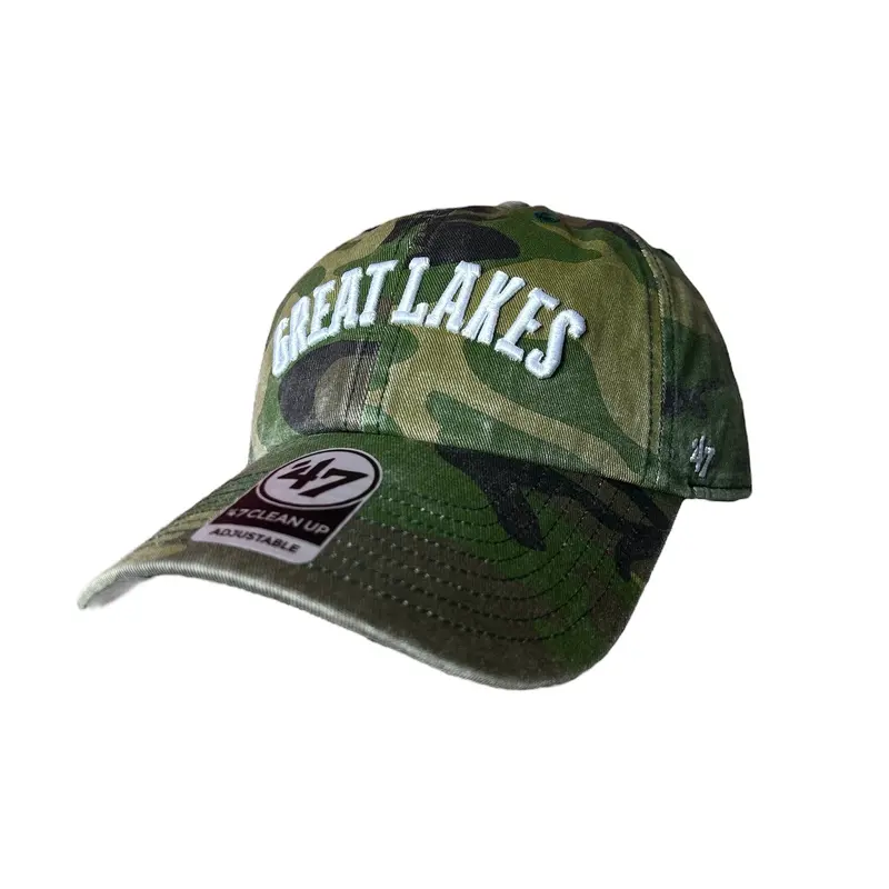 Great Lakes Loons '47 Camo Script Cleanup Cap