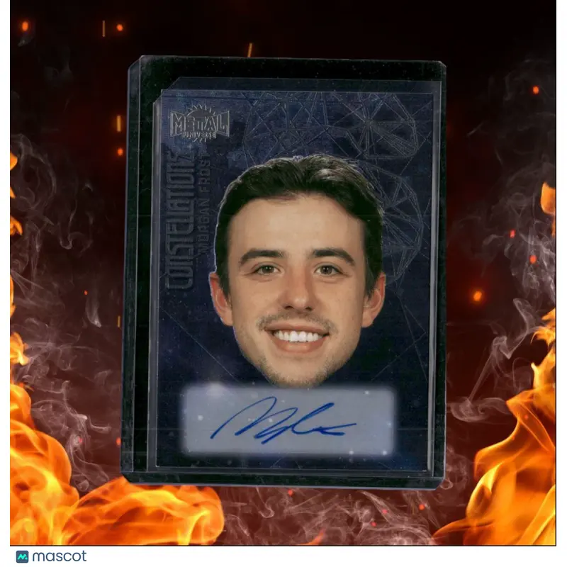 2023-24 SkyBox Metal Universe Morgan Frost Constellations SP Auto #CN-16