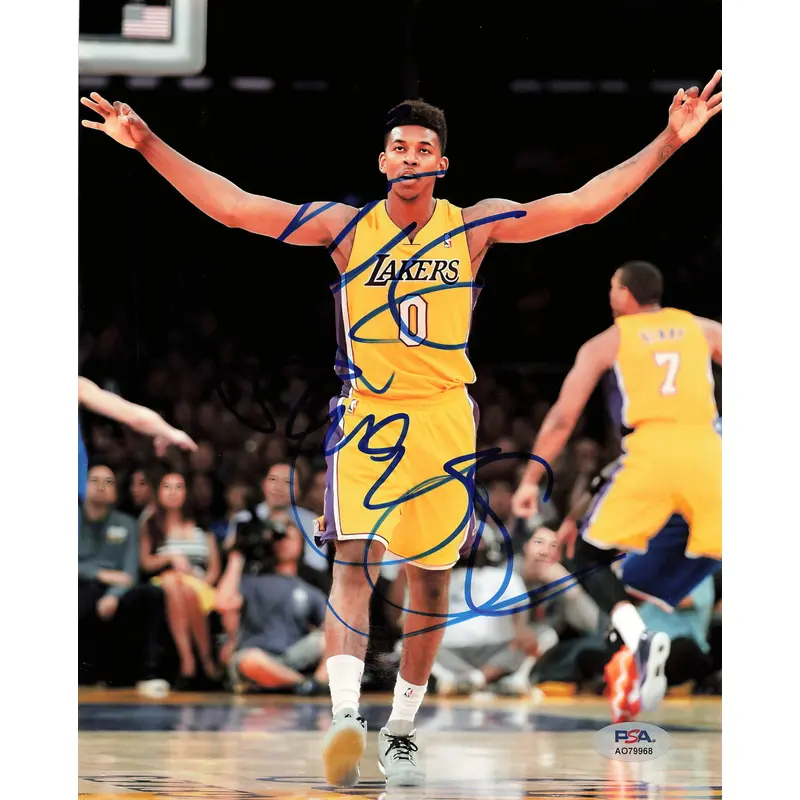 Nick Young signed 8x10 photo PSA/DNA Los Angeles Lakers Autographed
