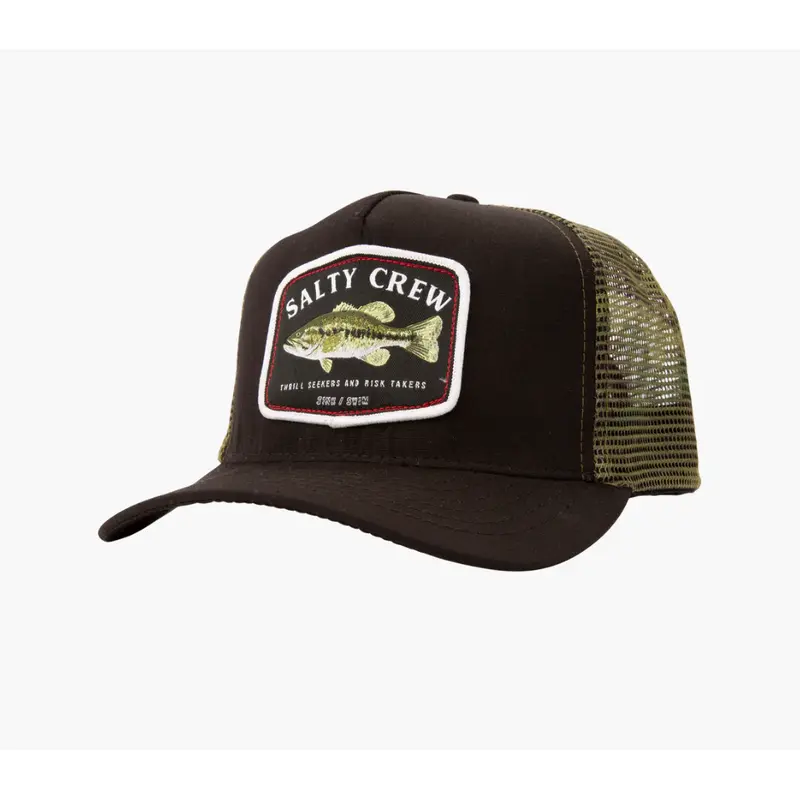 Salty Crew - BIGMOUTH Trucker Cap - Black/Camo