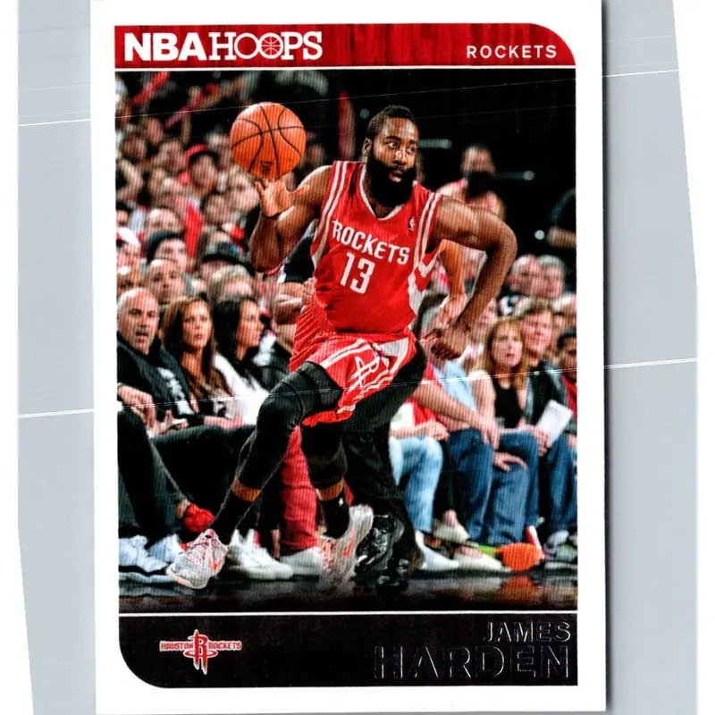 2014 Hoops Red Back James Harden #182