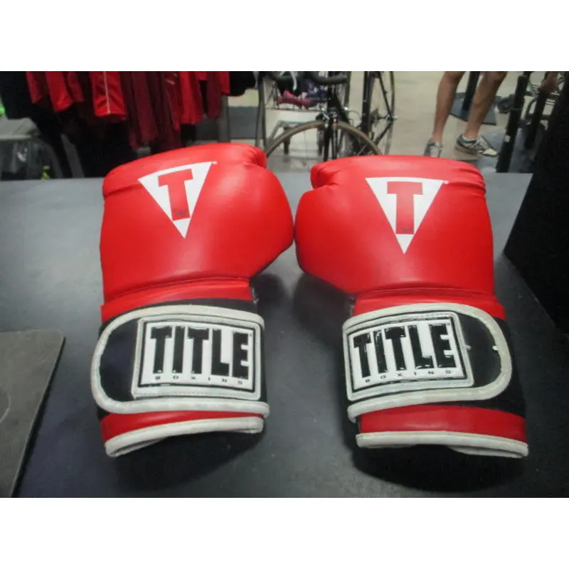 Used Title Boxing Gloves Size Medium