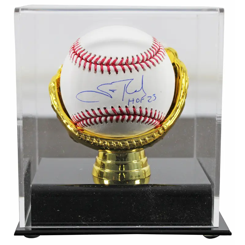 Phillies Scott Rolen "HOF 23" Authentic Signed Oml Baseball w/ Case BAS Wit