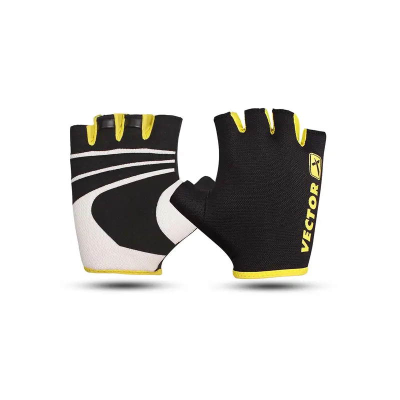 Vector X VX 450 Unisex Workout Fingerless Weight Lifting Gloves | Kibi Sports