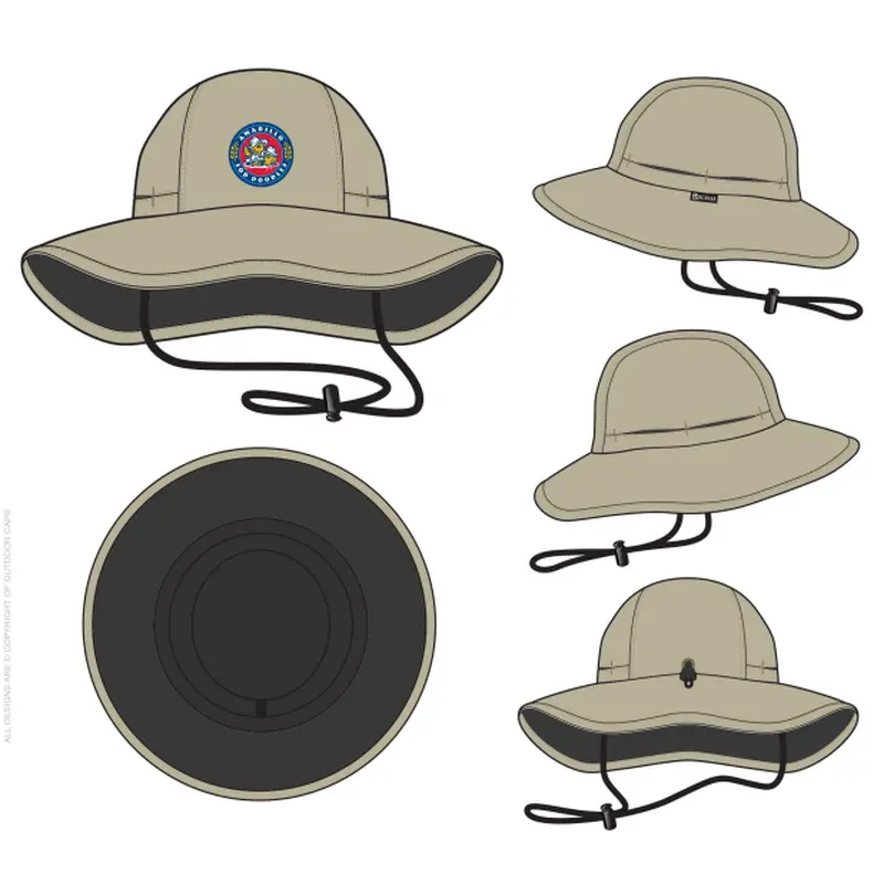 Amarillo Sod Poodles Khaki Boonie Hat