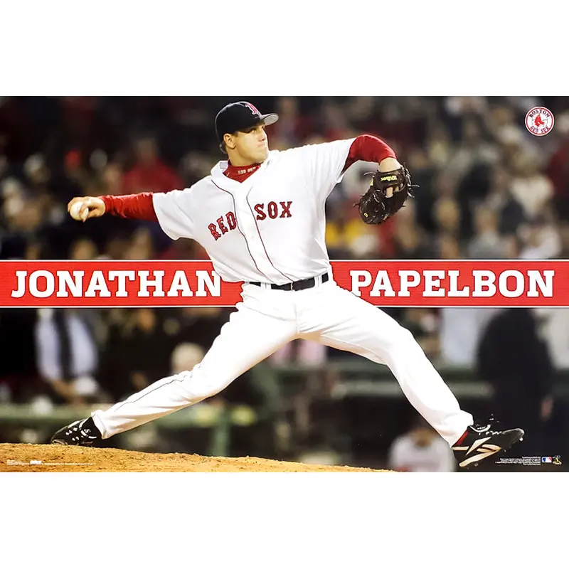 Jonathan Papelbon "Closer" Boston Red Sox MLB Action Poster - Costacos 2007
