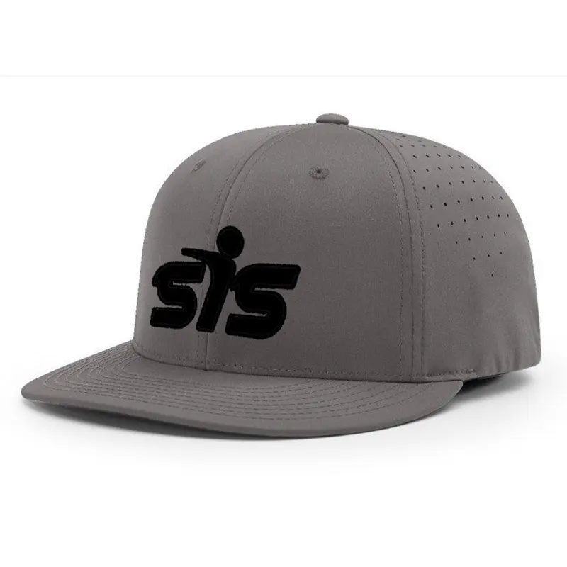 Smash It Sports CA i8503 Performance Hat - New Logo - Charcoal/Black