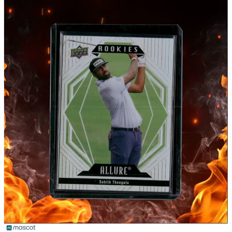 2024 Upper Deck Portfolio Sahith Theegala Allure (B) Rookie #AR-ST