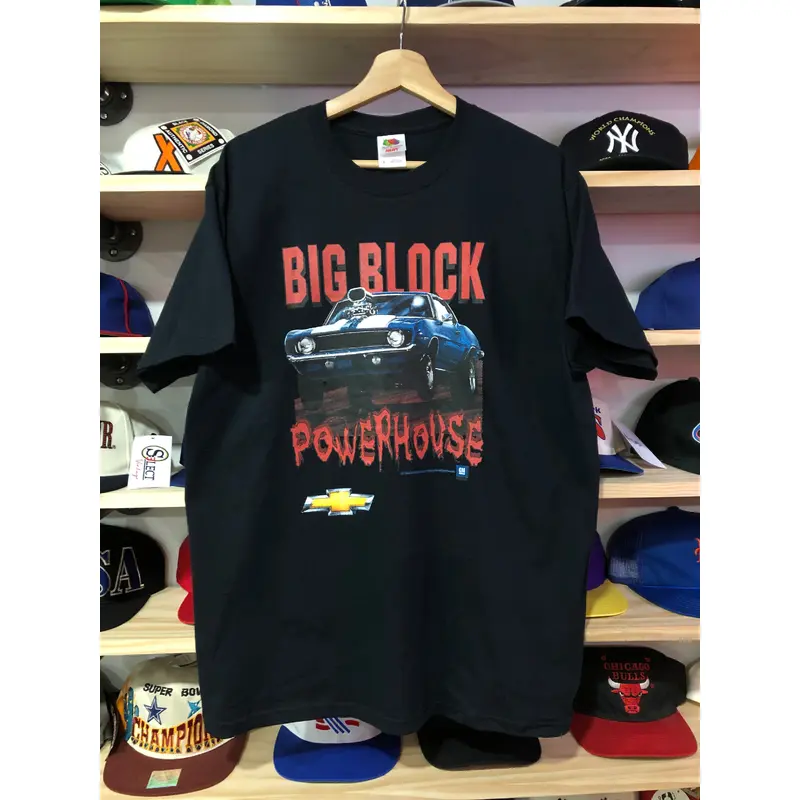 Vintage Deadstock Chevy Camaro Big Block Tee Size Large