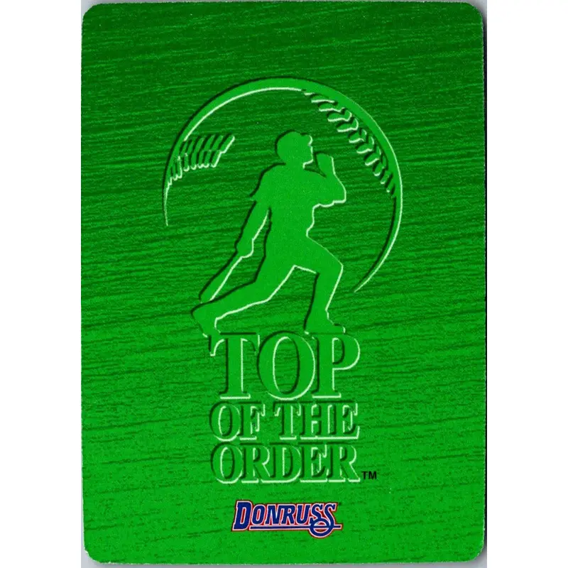 1995 Donruss Top of the Order Paul Molitor #NNO