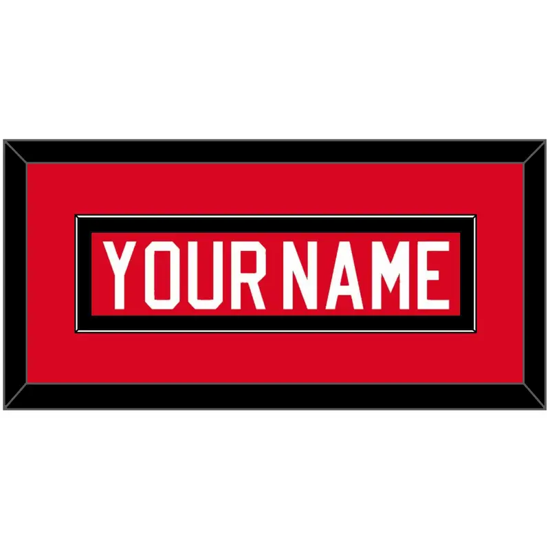 Canada Mens Hockey Nameplate - 2010 Olympics - Single Mat 2