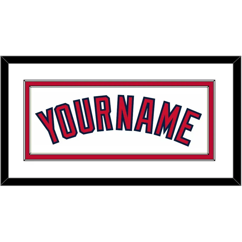Cleveland Name - Home White (2012-2021) - Double Mat 2