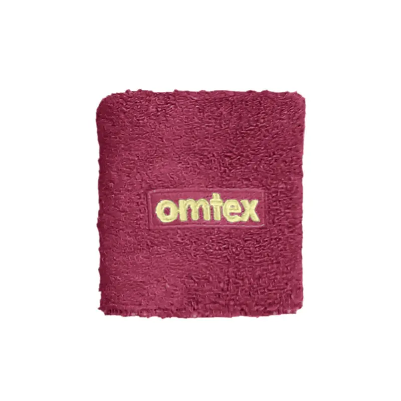 Omtex Wrist Sweat Band Maroon (3 inch) | Kibi Sports