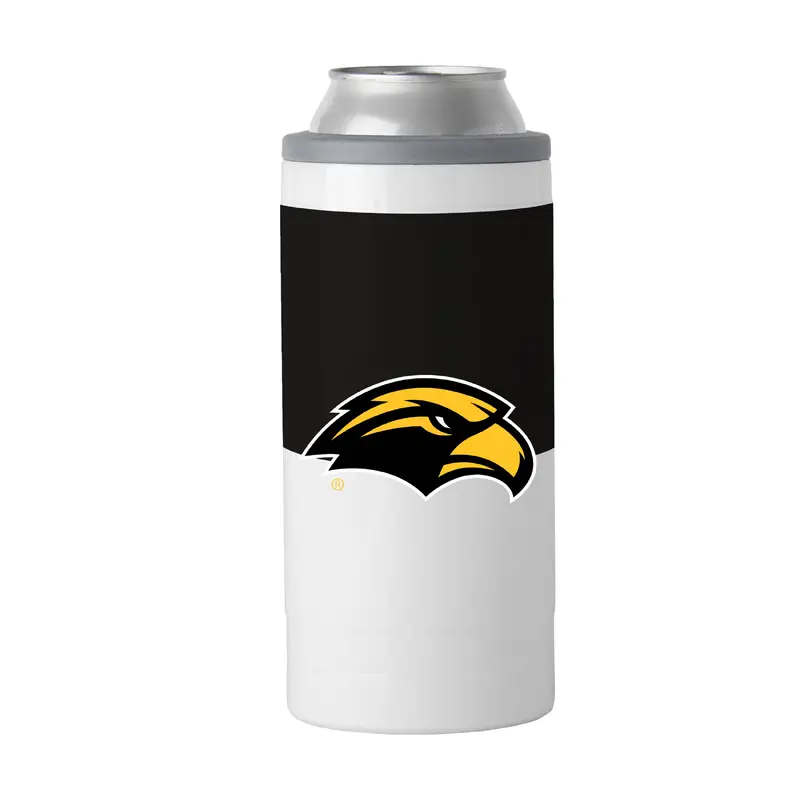 Southern Miss 12oz Colorblock Slim Can Coolie